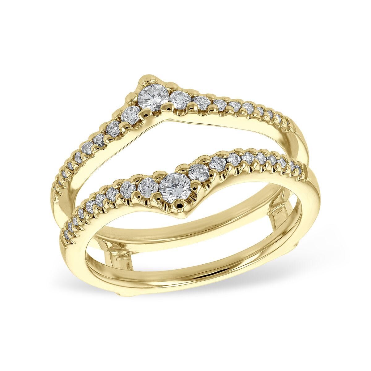 14KT Gold Ladies Wrap/Guard