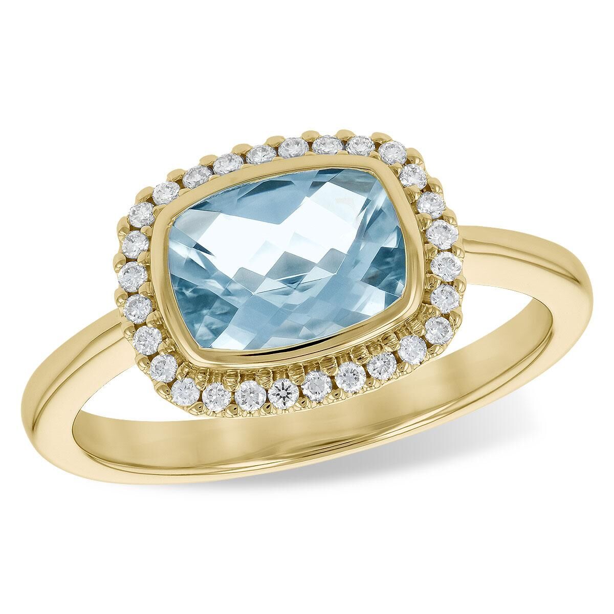 14KT Gold Ladies Diamond Ring
