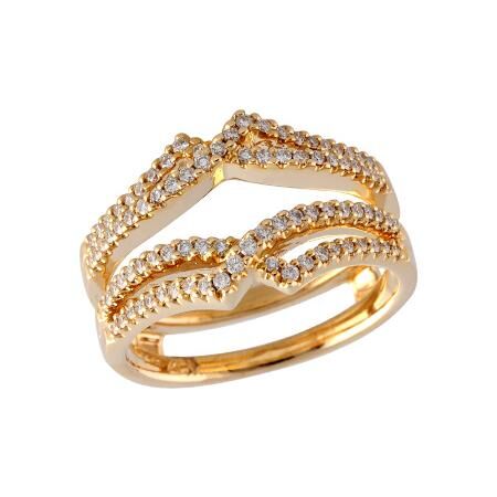 14KT Gold Ladies Wrap/Guard