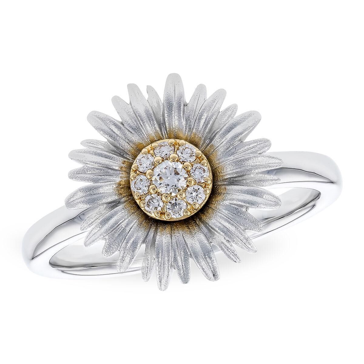14KT Gold Ladies Diamond Ring